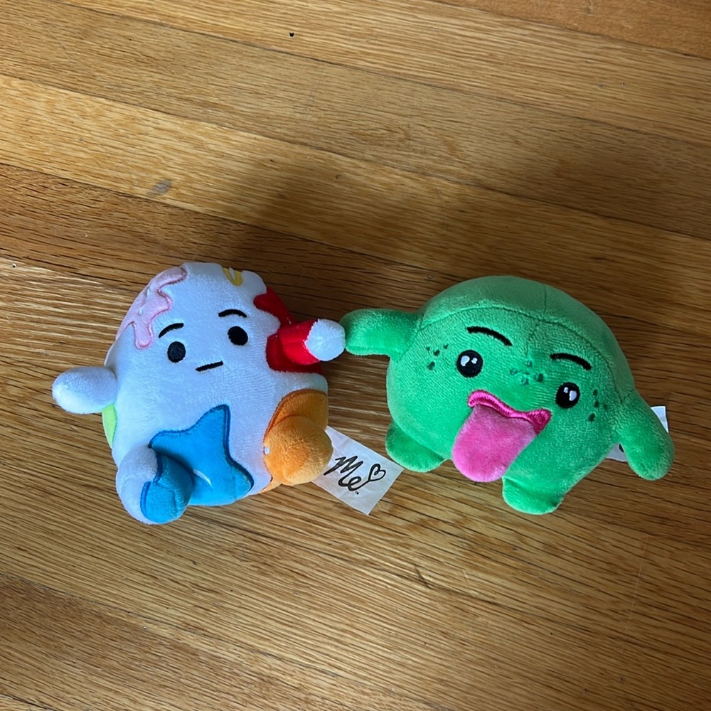 Moriah Elizabeth Mini Blob Artist and Froggy Tongue. 2 characters.